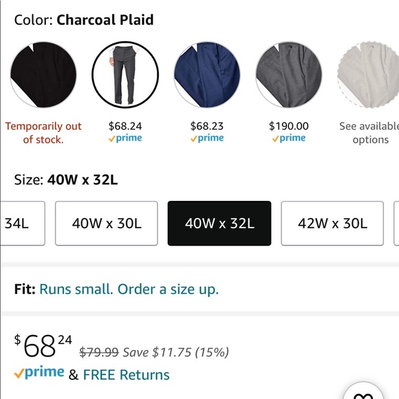 Tommy Hilfiger Men’s Dress Pants - Picture 6 of 6